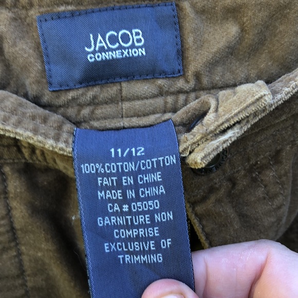 Size 11/12 Jacob Connexion Brushed corduroy skirt - Picture 2 of 3